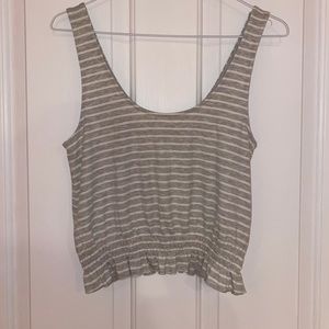 American Eagle Outfitters cropped scoop neck